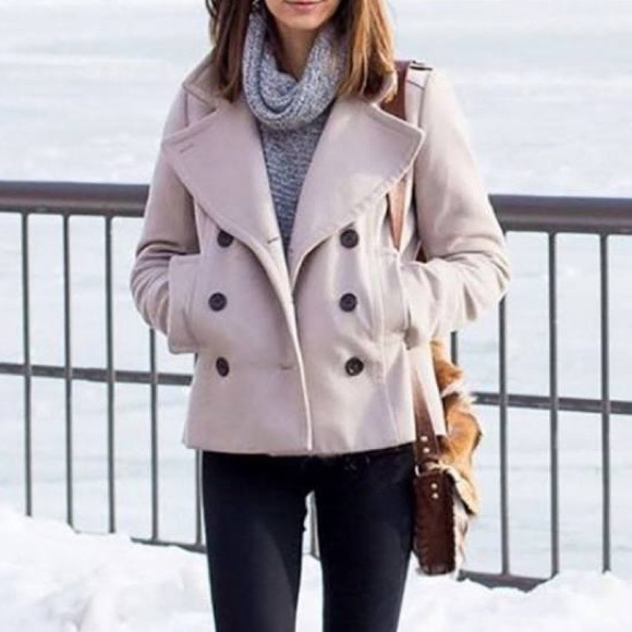 J. Crew Jackets & Blazers - J. Crew Wool Harbor Thinsulate Peacoat Size 6